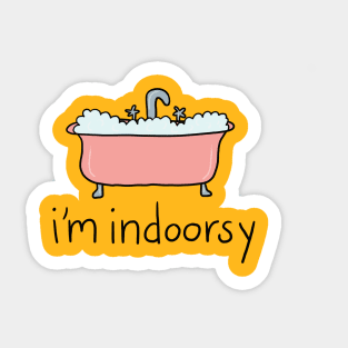 Bubble Bath Indoorsy Sticker